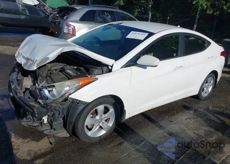 2013 Hyundai Elantra Gls из США, поврежденный, VIN 5NPDH4AE7DH279967